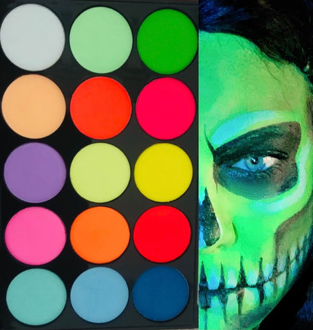 UV Body and Face Paint Palette